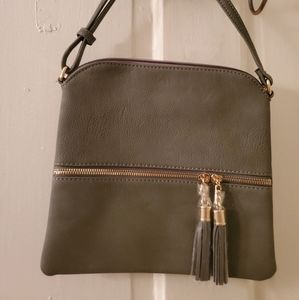 NWT Crossbody Purse with Tassel Zipper